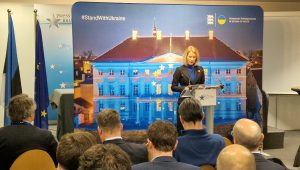 Press briefing with Estonian Prime Minister Kaja Kallas