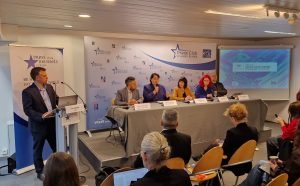 Council of Europe hosted a press conference to present the 2025 annual report on press freedom in Europe entitled “On the Tipping Point: Press Freedom 2025”